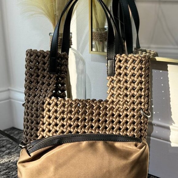 Handbags - Braided Elegance Mini-Shopper